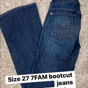 Women's 7FAM bootcut jeans